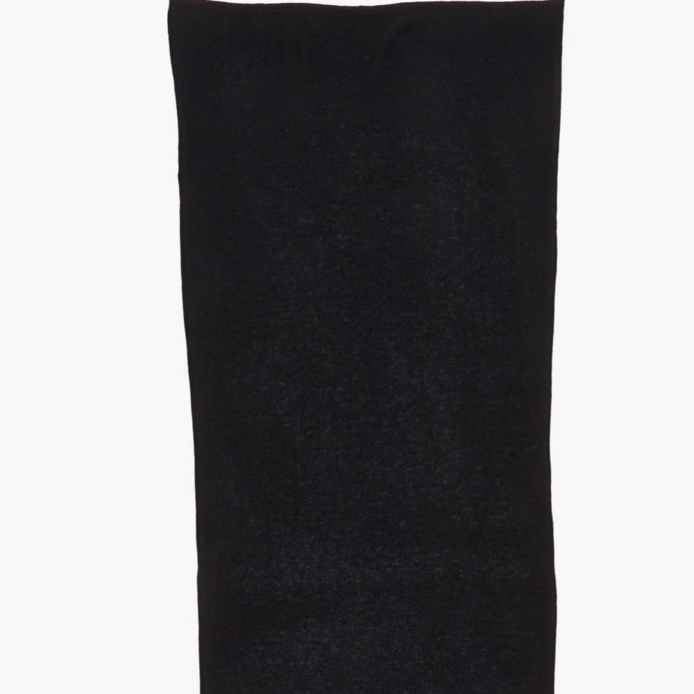 Nordstrom 100% cashmere black scarf - Picture 3 of 9
